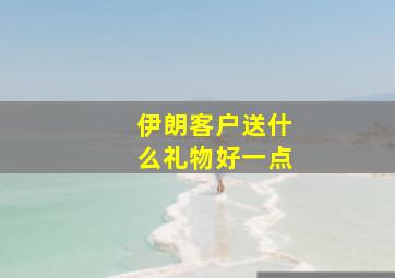 伊朗客户送什么礼物好一点