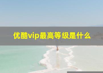 优酷vip最高等级是什么