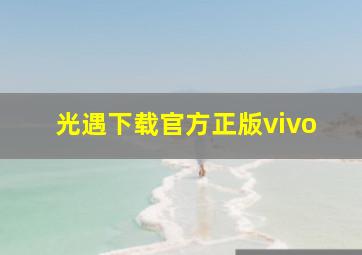 光遇下载官方正版vivo