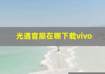 光遇官服在哪下载vivo