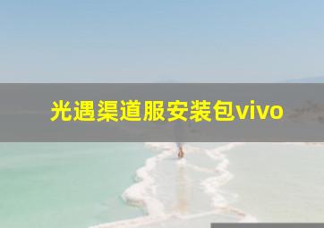 光遇渠道服安装包vivo