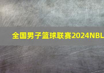 全国男子篮球联赛2024NBL