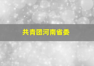 共青团河南省委