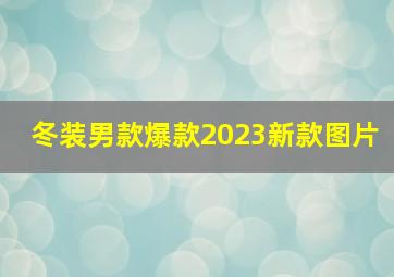 冬装男款爆款2023新款图片