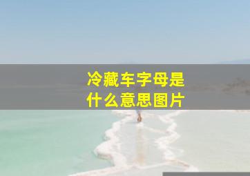 冷藏车字母是什么意思图片