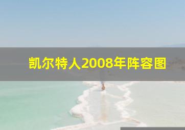 凯尔特人2008年阵容图