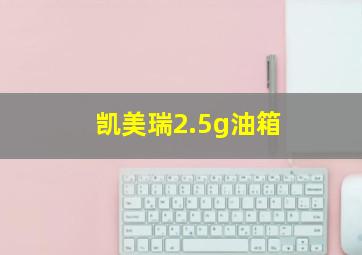 凯美瑞2.5g油箱