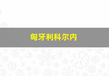 匈牙利科尔内