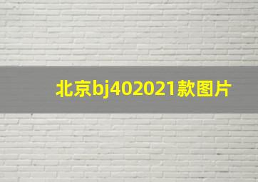 北京bj402021款图片