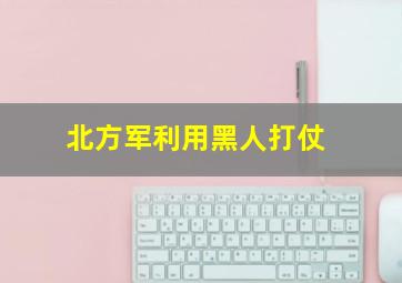 北方军利用黑人打仗