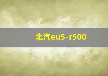 北汽eu5-r500