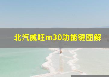 北汽威旺m30功能键图解