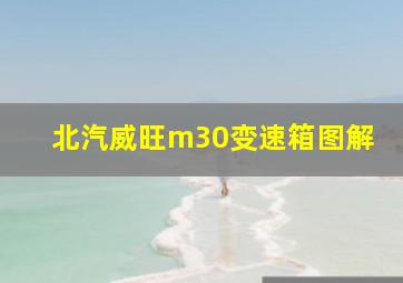 北汽威旺m30变速箱图解