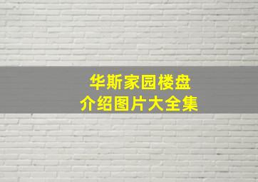 华斯家园楼盘介绍图片大全集