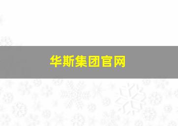 华斯集团官网