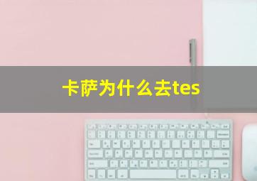 卡萨为什么去tes