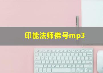 印能法师佛号mp3