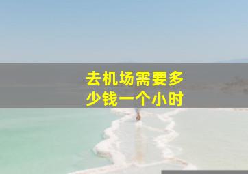 去机场需要多少钱一个小时