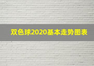 双色球2020基本走势图表