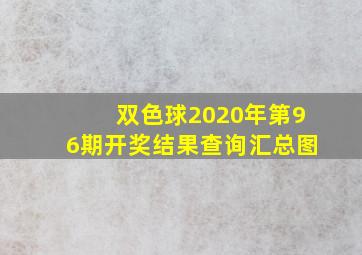 双色球2020年第96期开奖结果查询汇总图