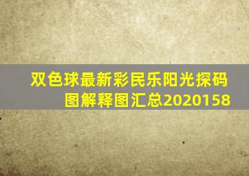 双色球最新彩民乐阳光探码图解释图汇总2020158