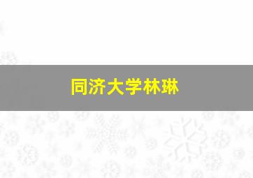 同济大学林琳