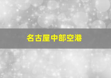 名古屋中部空港