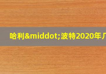 哈利·波特2020年几岁