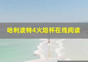 哈利波特4火焰杯在线阅读