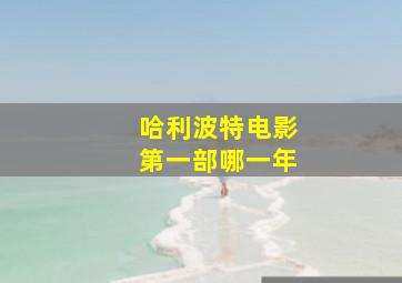 哈利波特电影第一部哪一年