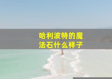 哈利波特的魔法石什么样子