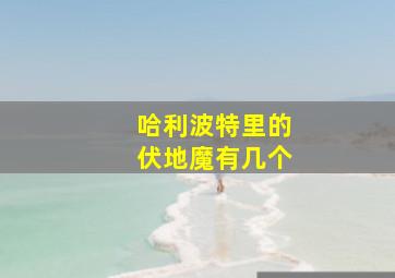 哈利波特里的伏地魔有几个