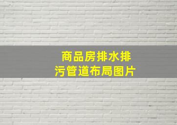 商品房排水排污管道布局图片