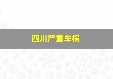 四川严重车祸