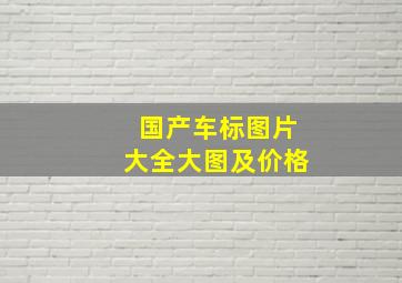 国产车标图片大全大图及价格