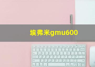 埃弗米gmu600