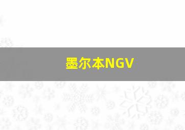 墨尔本NGV