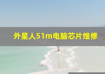 外星人51m电脑芯片维修