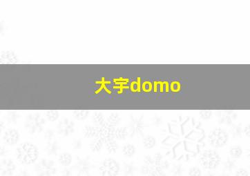 大宇domo