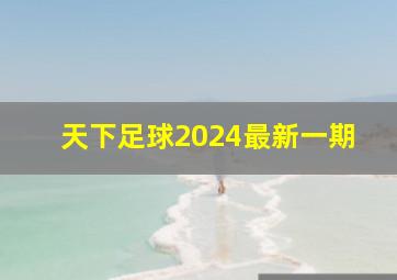 天下足球2024最新一期