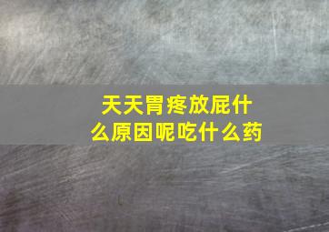 天天胃疼放屁什么原因呢吃什么药