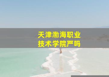 天津渤海职业技术学院严吗