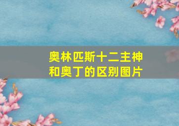 奥林匹斯十二主神和奥丁的区别图片