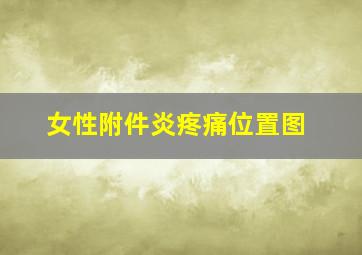 女性附件炎疼痛位置图