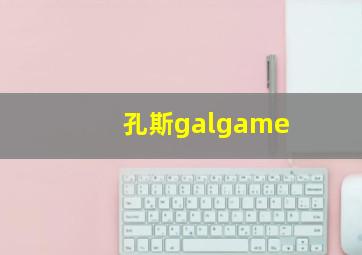 孔斯galgame