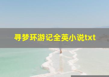 寻梦环游记全英小说txt