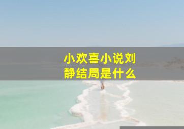 小欢喜小说刘静结局是什么