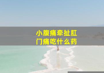 小腹痛牵扯肛门痛吃什么药