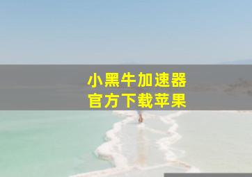 小黑牛加速器官方下载苹果