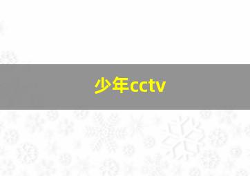 少年cctv